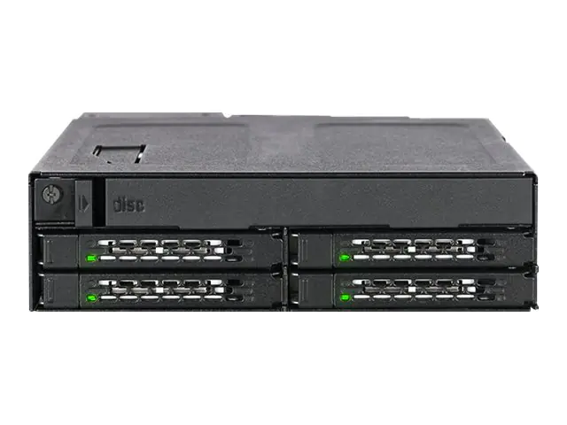 ICY Dock ToughArmor MB604SPO-B - Gehäuse für Speicherlaufwerke - 2.5" (6.4 cm) - Schwarz