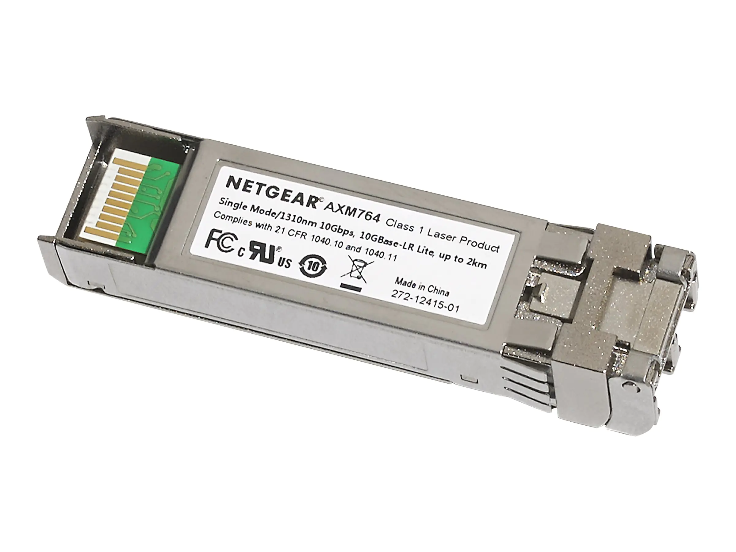 Netgear AXM764 - SFP+-Transceiver-Modul - 10GbE - 10GBase-LR - LC Multi-Mode - bis zu 2 km