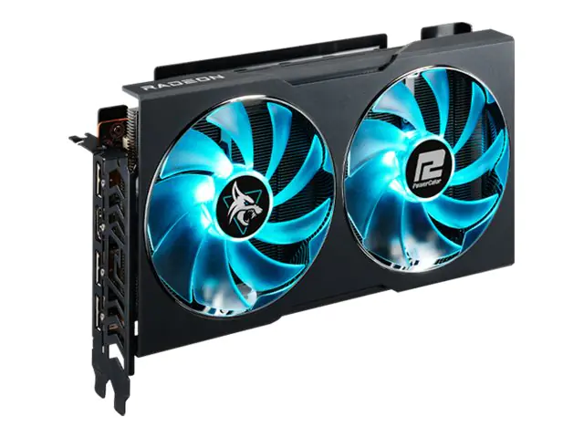 PowerColor Hellhound Radeon RX 6650 XT - Grafikkarten - Radeon RX 6650 XT - 8 GB GDDR6 - PCIe 4.0 x8 - HDMI, 3 x DisplayPort