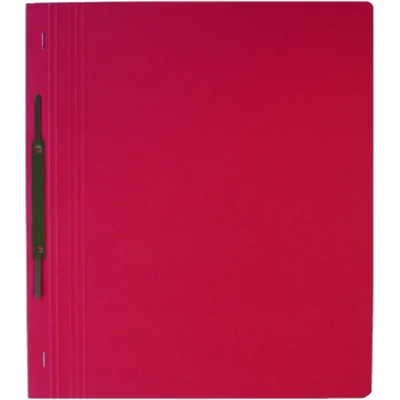 Schnellhefter DIN A4 Recyclingkarton rot