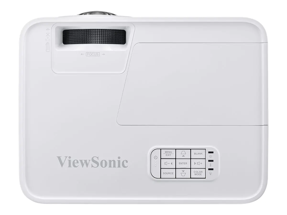 ViewSonic PS501W - DLP-Projektor - 3D - 3500 ANSI-Lumen - WXGA (1280 x 800) - 16:10 - 720p - weiß