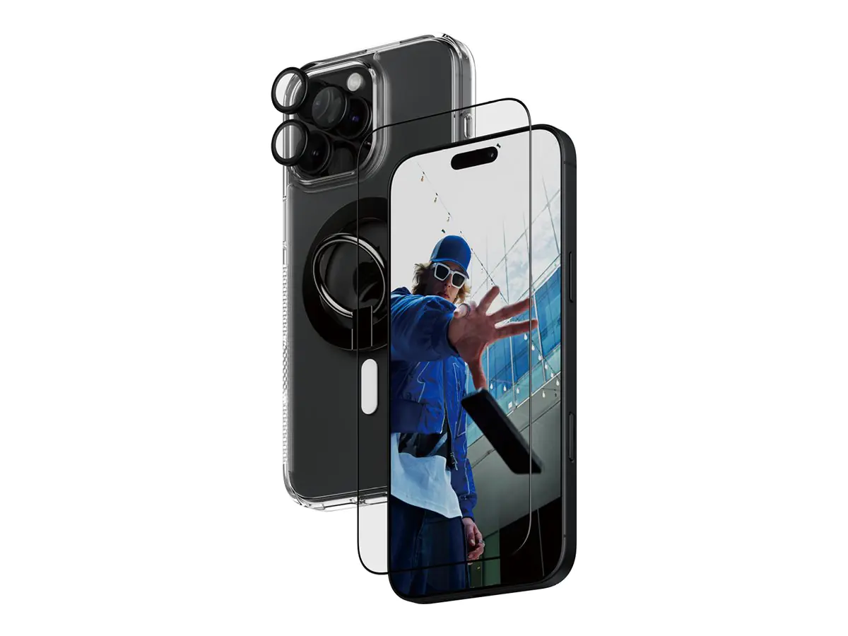 PanzerGlass 4-in-1 Pack - hintere Abdeckung für Mobiltelefon