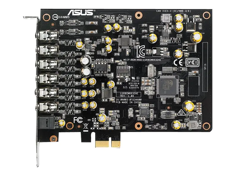 ASUS Xonar AE - Soundkarte - 24-Bit - 192 kHz - 112 dB S/N - 7.1 - PCIe - CM6632AE