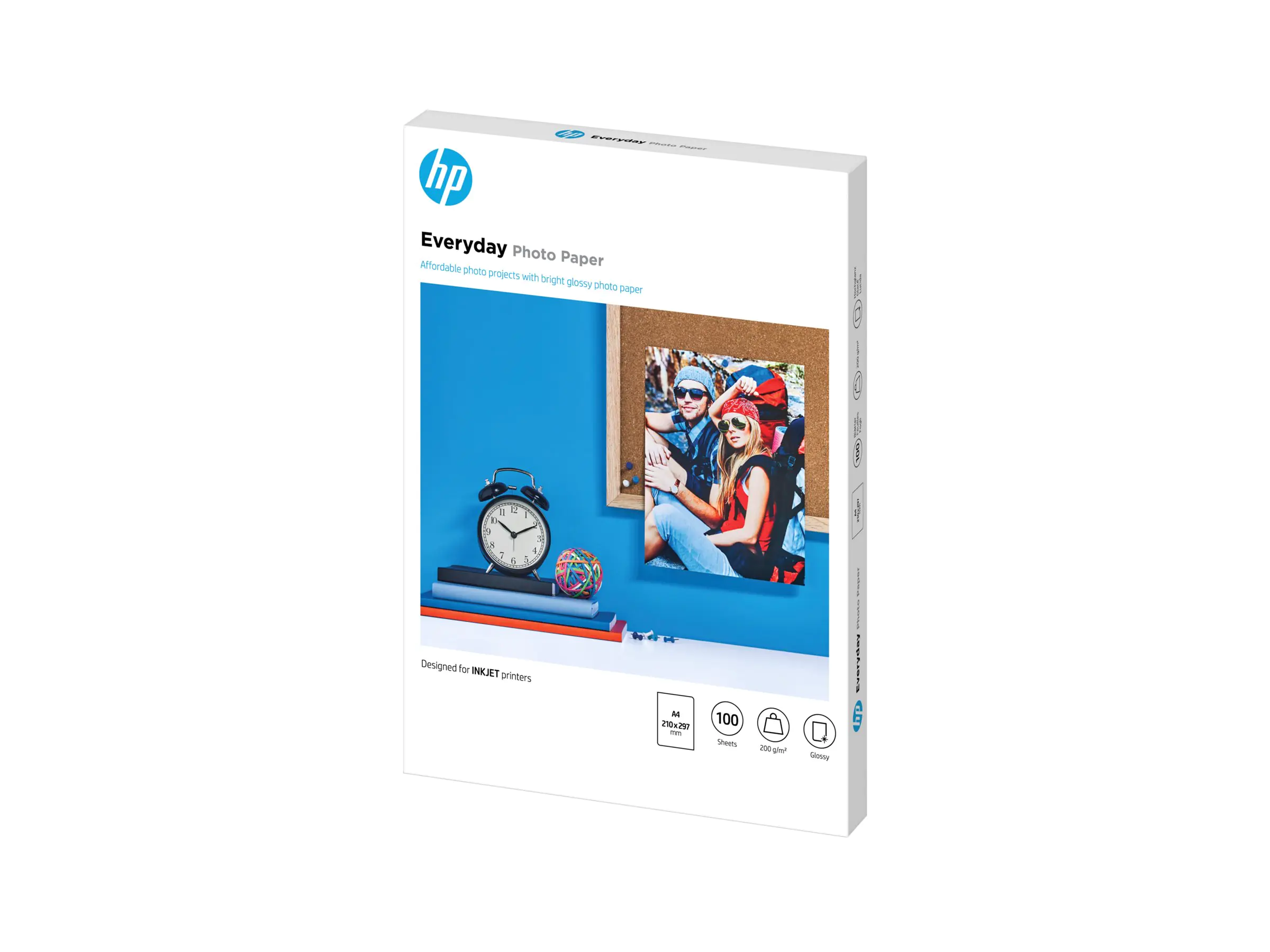 HP Everyday Photo Paper - Glänzend - A4 (210 x 297 mm) Q2510A