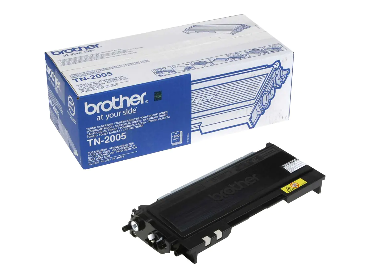 Brother TN2005 - Schwarz - Original - Tonerpatrone - für Brother HL-2035, HL-2037