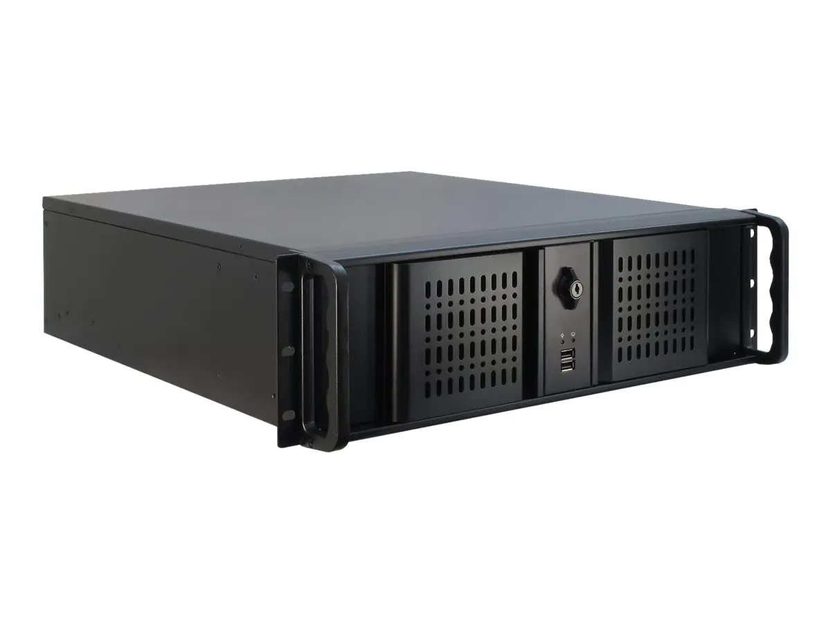Inter-Tech IPC 3U-3098-S - Rack-Montage - 3U - ATX - keine Spannungsversorgung (ATX) - USB