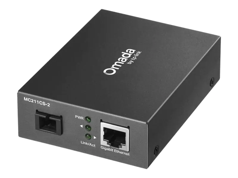 TP-LINK MC211CS-2 Omada WDM Medienkonverter - Converter - Glasfaser (LWL)