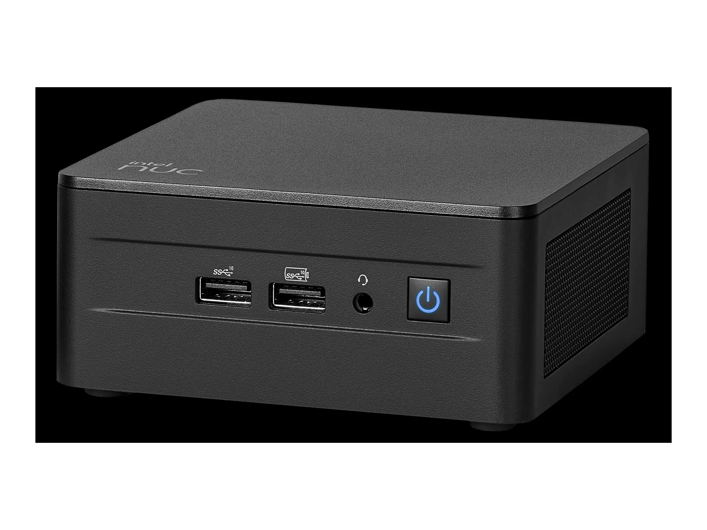Intel Next Unit of Computing 13 Pro Kit - NUC13ANHi7 - Barebone - hohes Chassis - 1 x Core i7 1360P - RAM 0 GB - Intel Iris Xe Graphics - GigE, 2.5 GigE, 802.11ax (Wi-Fi 6E), Bluetooth 5.3 - WLAN: 802.11a/b/g/n/ac/ax (Wi-Fi 6E), Bluetooth 5.3