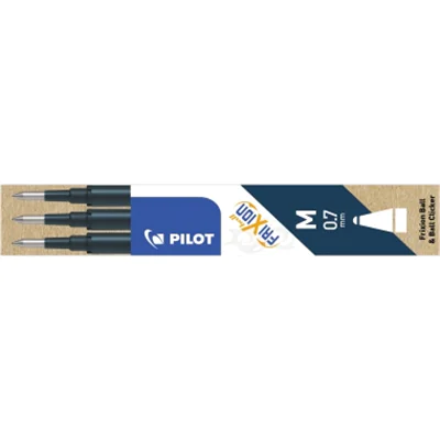 PILOT PEN Pilot FriXion Ball, Clip, Stick-Kugelschreiber, Nachfüllbar, Blau, 4 Stück(e), Medium BLS-FR7-S3-BB