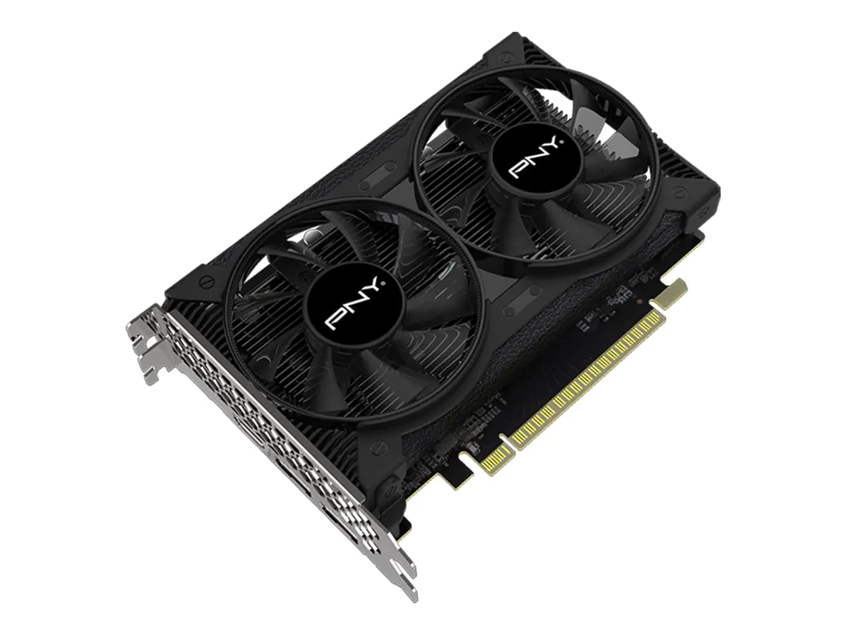 PNY GeForce GTX 1650 Dual Fan - Grafikkarten - GF GTX 1650 - 4 GB GDDR6 - PCIe 3.0 x16 - HDMI, 2 x DisplayPort