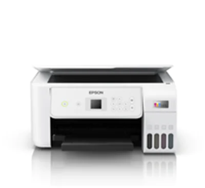 Epson EcoTank ET-2876 - Multifunktionsdrucker - Farbe - Tintenstrahl - ITS - A4 (Medien) - bis zu 10 Seiten/Min. (Drucken) - 100 Blatt - Wi-Fi, USB - weiß