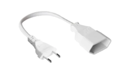 Good Connections P0300-W010 - 1 m - Netzstecker Typ C - H03VVH2-F2 - 250 V