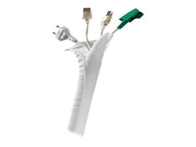 HAGOR KS Self Wrap - Kabelschlauch - 5 m - weiß