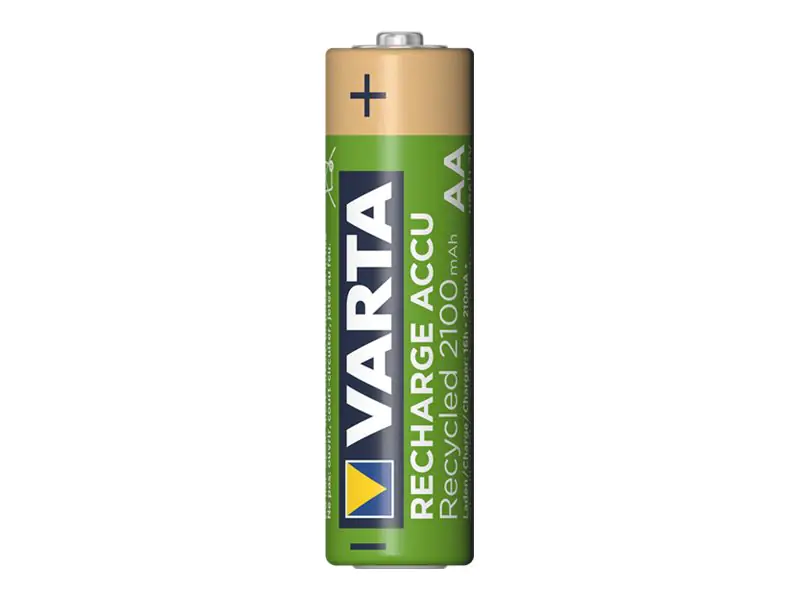 Varta Recharge Accu Recycled 56816 - Batterie 4 x AA-Typ - NiMH - (wiederaufladbar) 56816101404