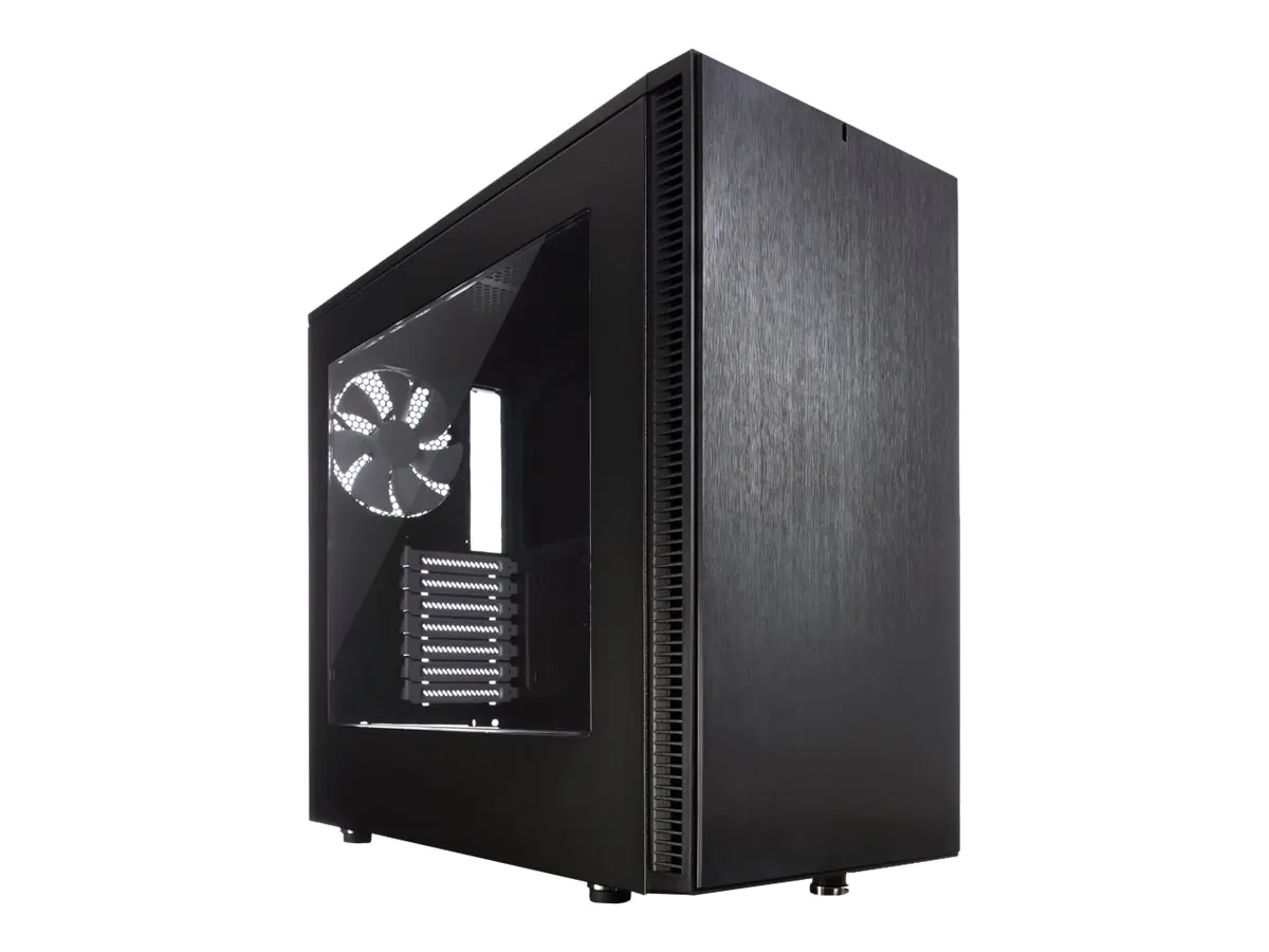 Fractal Design Define S - Tower - ATX - Schwarz - USB/Audio