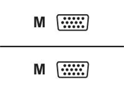 Digital Data - VGA-Kabel - HD-15 (VGA) (M) zu HD-15 (VGA) (M) - 1.8 m - geformt