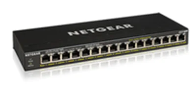 NETGEAR GS316PP - Switch - unmanaged - 16 x 10/100/1000 (PoE+) - Desktop, wandmontierbar - PoE+ (183 W)