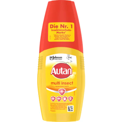 Autan Insektenspray Multi Insect Biozidprodukte vorsichtig verwenden. Vor Gebrauch stets Etikett und Produktinformationen lesen. 100ml