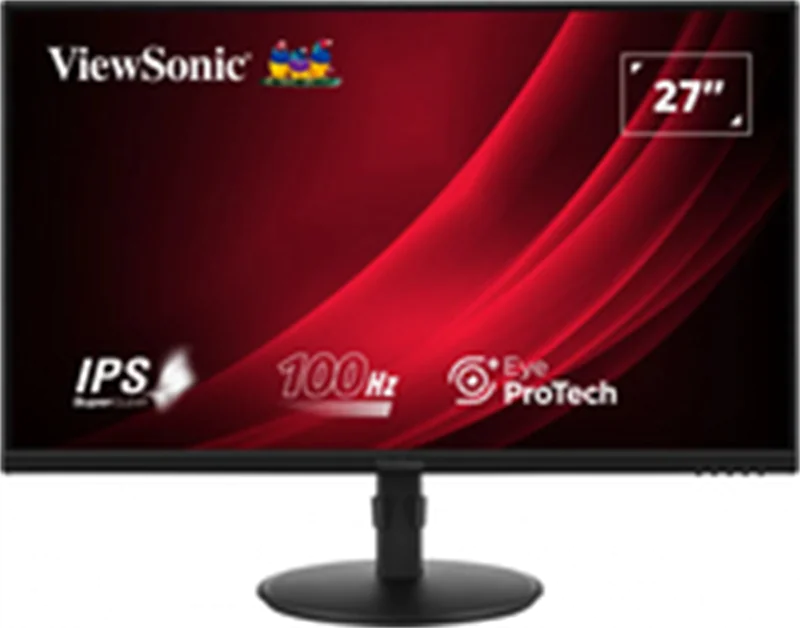 ViewSonic VG2708A-MHD - LED-Monitor - 68.6 cm (27") - 1920 x 1080 Full HD (1080p) @ 100 Hz - IPS - 250 cd/m² - 1300:1 - 5 ms - HDMI, VGA, DisplayPort - Lautsprecher