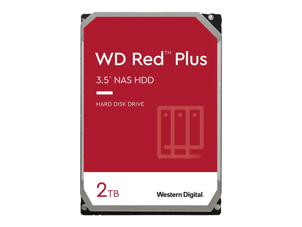 WD Red WD20EFPX - Festplatte - 2 TB - intern - 3.5" (8.9 cm) - SATA 6Gb/s - 5400 rpm - Puffer: 64 MB