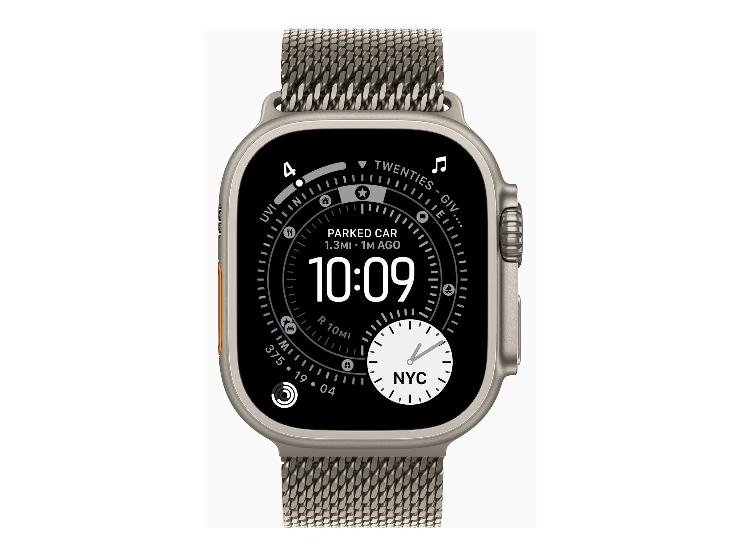 Apple Watch Ultra 3 - 49 mm - natürliches Titan