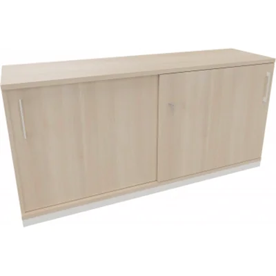 Schiebetürenschrank 2OH B1600xT442xH781mm si/Akazie