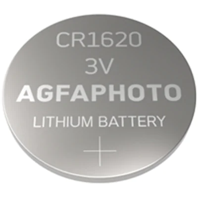 AGFAPhoto Knopfzelle CR 1620 Lithium 3 V 5 St.