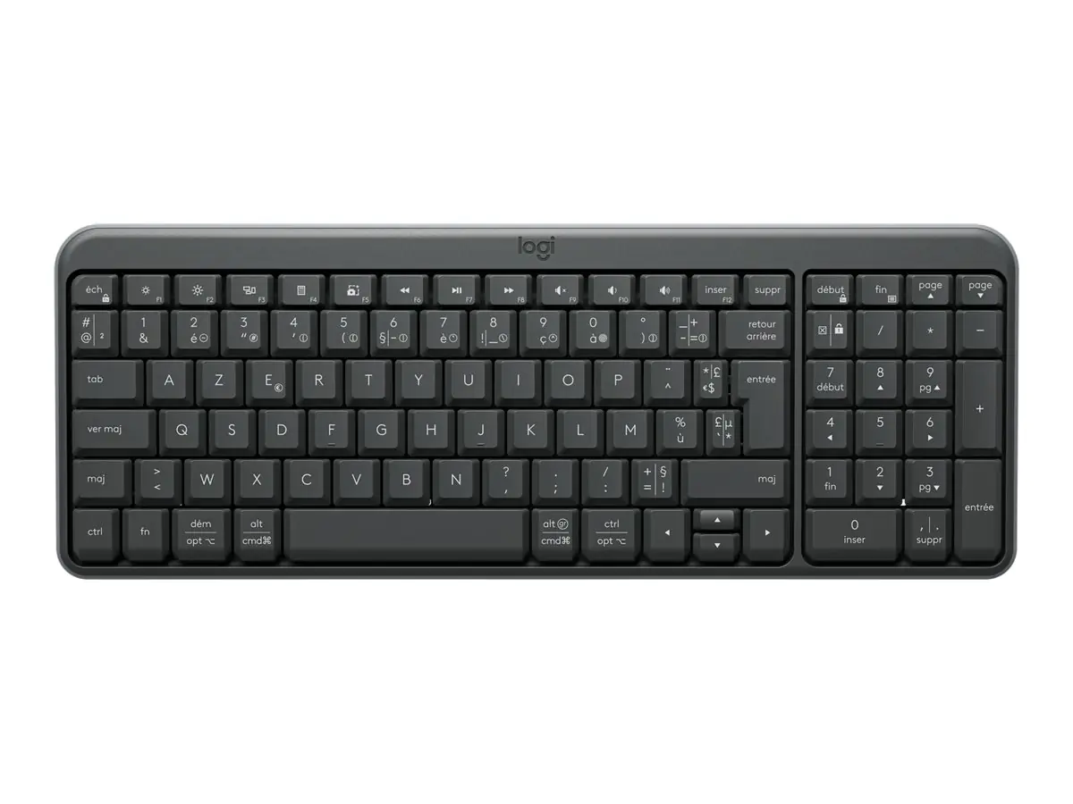 Logitech K250 - Tastatur - kabellos - Bluetooth
