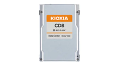 KIOXIA KCD8 series - SSD - 7680 GB - intern - 2.5" (6.4 cm) - U.2 PCIe 4.0 x4 (NVMe)