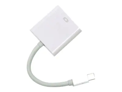 JJ Computer DVI-Adapter Apple mini DVI DVI (24-pin) A 1643 10.0 cm Weiß