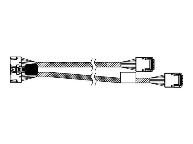 Lenovo SATA-Kabel - 52 cm - 52/40 cm
