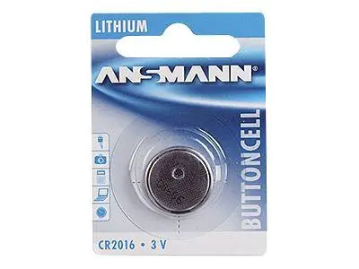 Ansmann Knopfbatterie CR2016 3V 1er Blister Lithium 5020082
