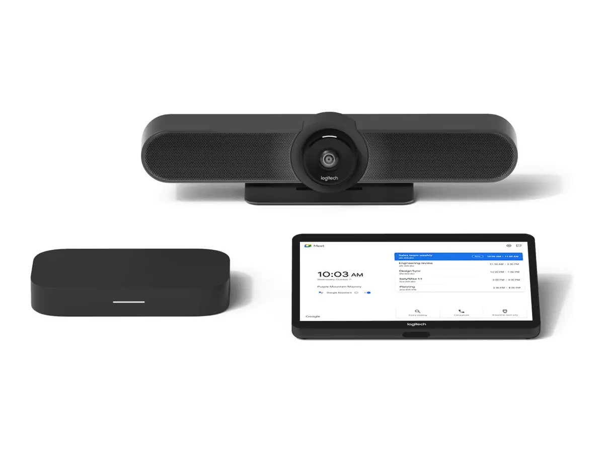Logitech Room Solutions for Google Meet Small - Kit für Videokonferenzen (Logitech MeetUp,