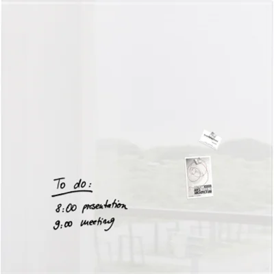 SIGEL Magnetboard Artverum GL201 1000x1000x15mm Glas weiß