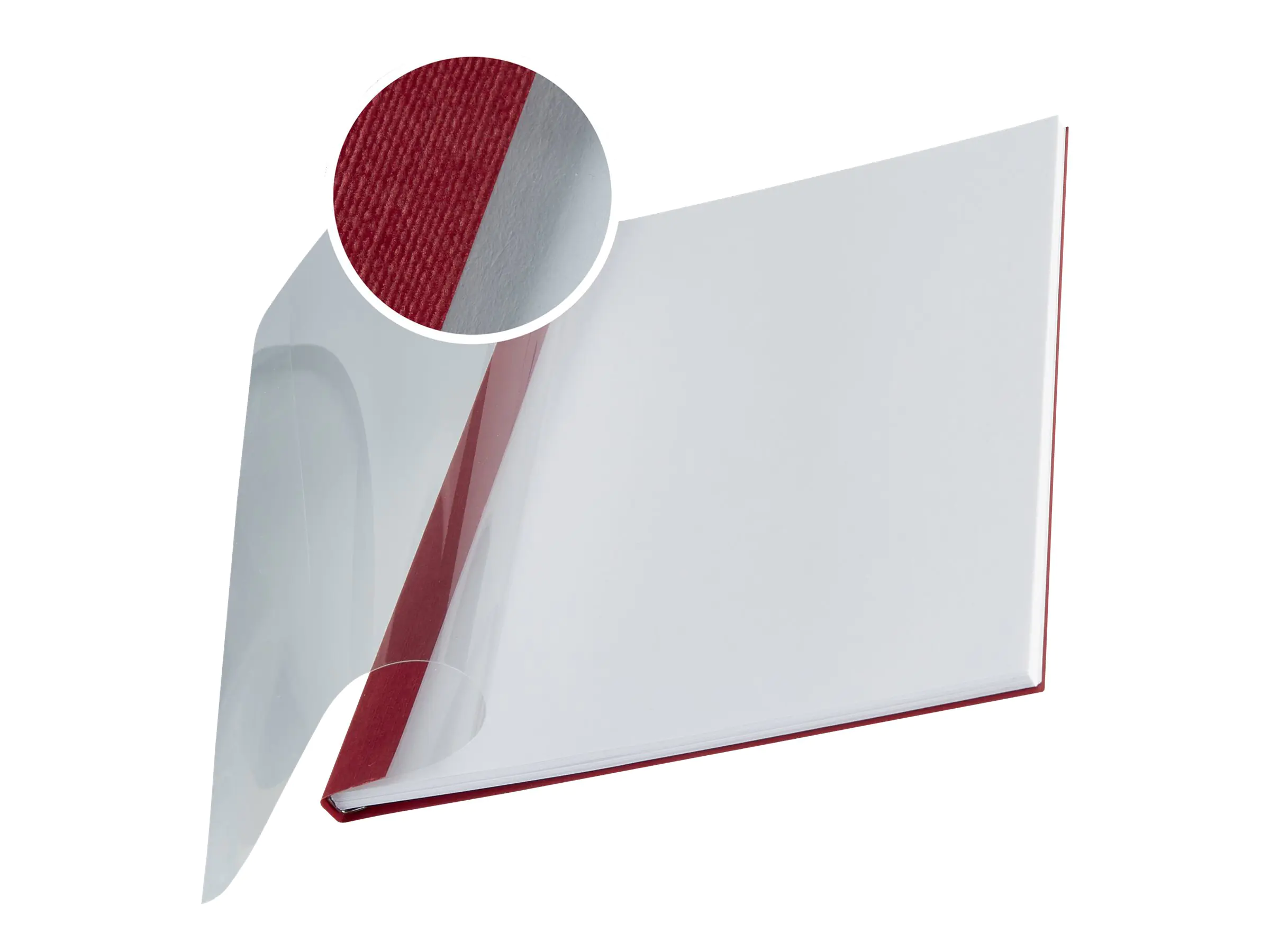 Leitz Buchbindemappe impressBIND 73990028 7mm bordeaux 10St./Pack.