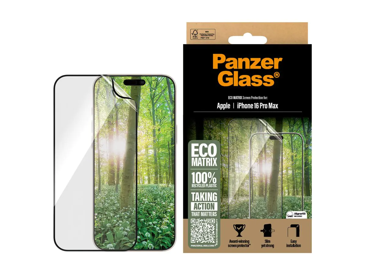 PanzerGlass Bildschirmschutz für Handy - ultrabreite Passform