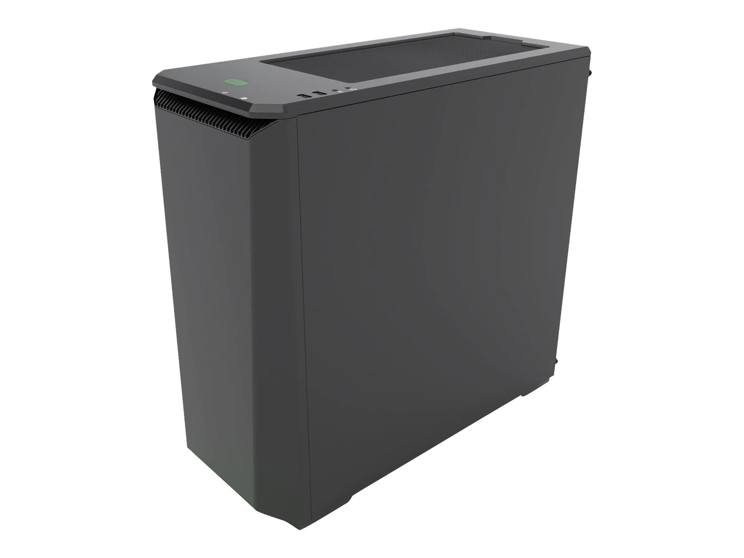 Phanteks Eclipse P400 Tempered Glass - Tower - E -ATX - Seitenteil mit Fenster (gehärtetes Glas)