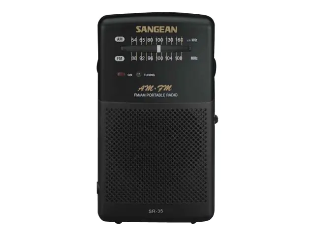 Sangean Electronics Sangean SR-35 - AM,FM - 87.5 - 108 MHz - 520 - 1710 kHz - 12 W - 8 Ohm - 6,35 m