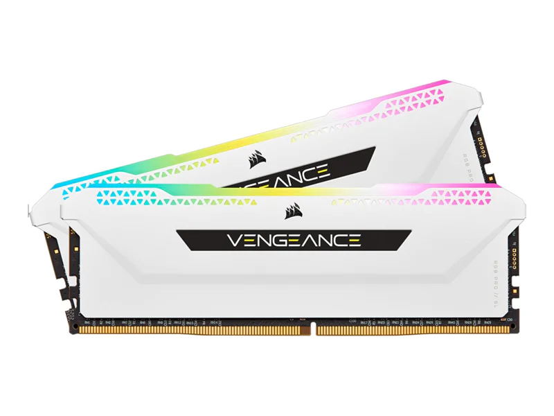 CORSAIR Vengeance RGB PRO SL - DDR4 - Kit - 16 GB: 2 x 8 GB - DIMM 288-PIN - 3600 MHz / PC4-28800 - CL18 - 1.35 V - ungepuffert - non-ECC - weiß