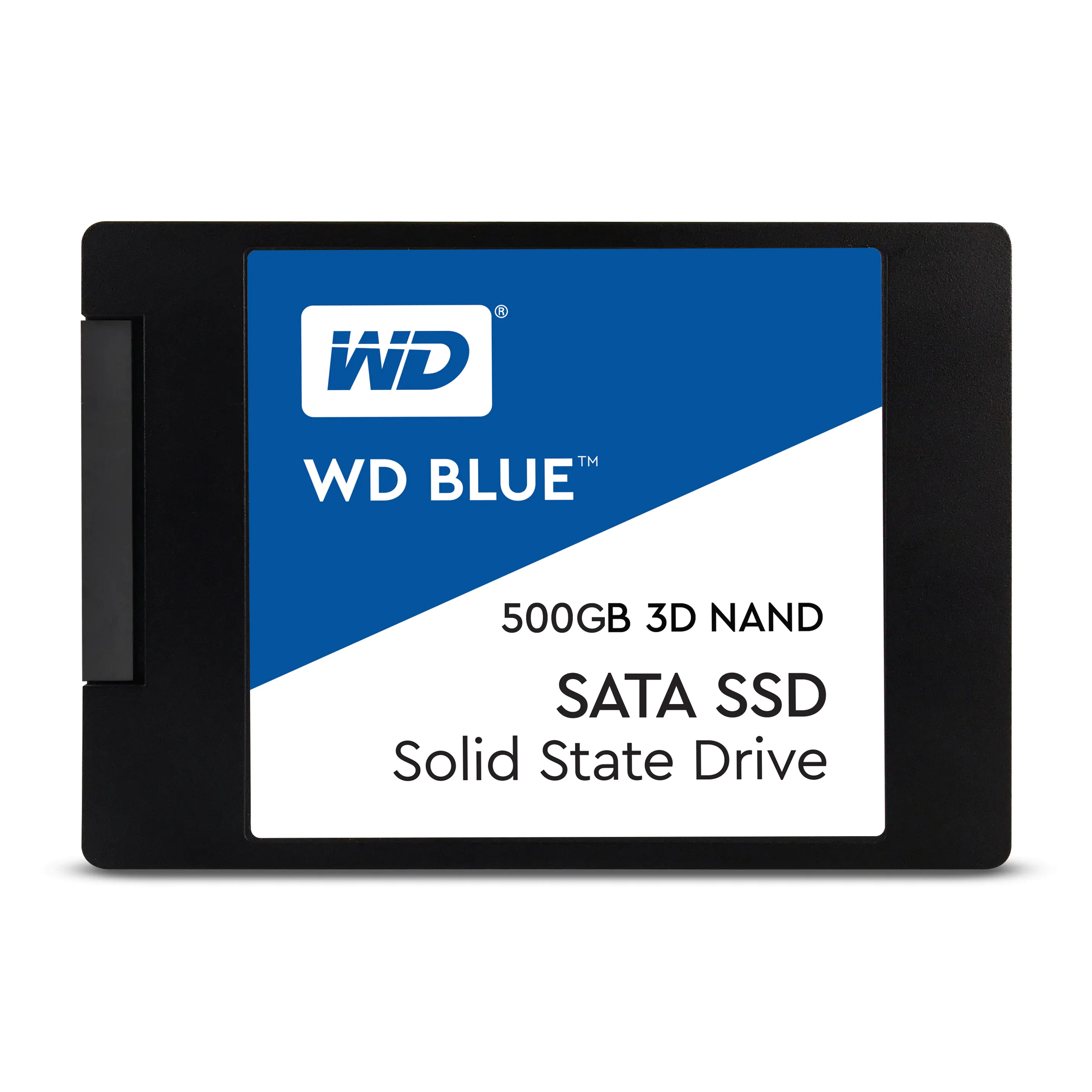 WD Blue 3D NAND SATA SSD WDS500G2B0A - 500 GB SSD - intern - 2.5" (6.4 cm) - SATA 6Gb/s