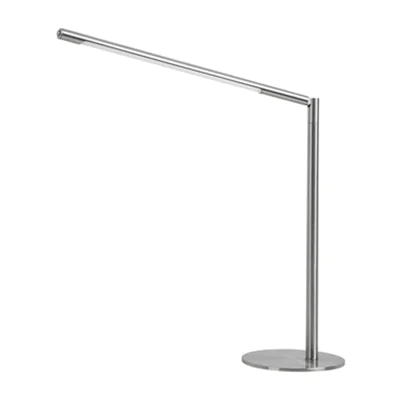 Hansa-Technik Tischleuchte Aura je Lichtquelle: 8 kWh/1.000h Netzbetrieb silber