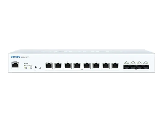 Sophos CS210-8FP - Switch - managed - 8 x 100 /1000/2.5G (PoE++)