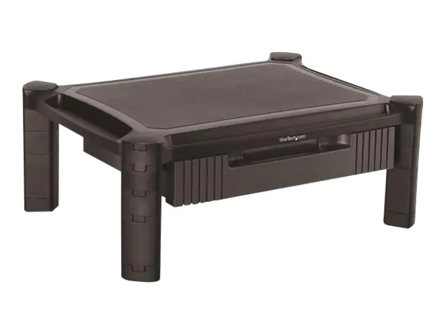 StarTech.com Startech Monitorständer mit Schublade - Höhenverstellbar - Unterstüzt bis zu 32 Zoll Monitore (10 Kg) MONSTADJD