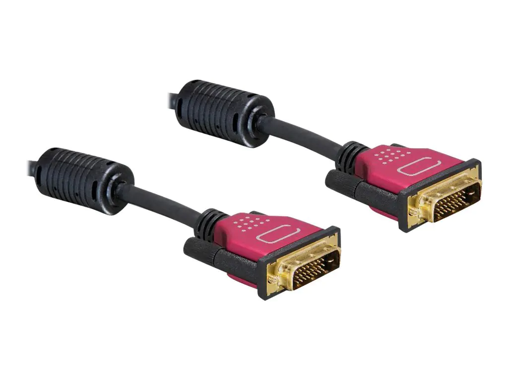 Delock DVI-Kabel DVI-D (M) DVI-D (M) 84345 1.8 m