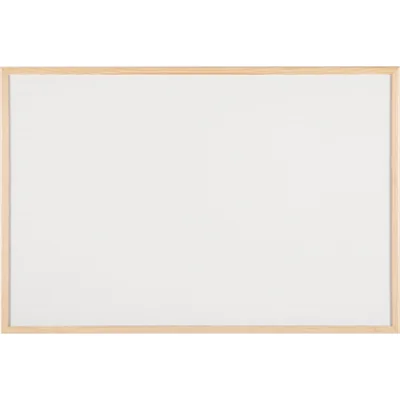 Bi-office Whiteboard Basic Maße der Oberfläche: 90 x 60 cm (B x H) Tafel magnethaftend nicht beidseitig beschreibbar Stahl lackiert weiß