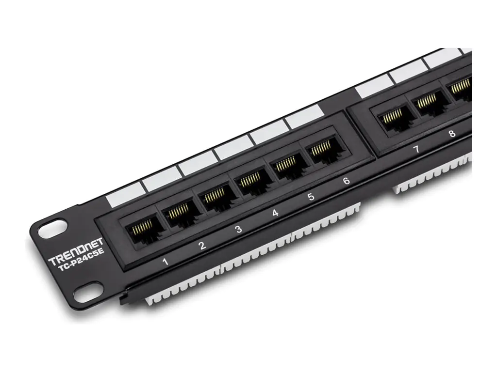 Trendnet - Patch Panel - CAT 5e - UTP - 24 Ports