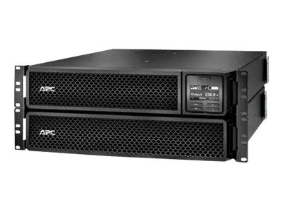 APC Smart-UPS SRT 3000VA RM - USV (in Rack montierbar/extern) - Wechselstrom 220/230/240 V - 2700 Watt - 3000 VA - Bleisäure - RS-232, USB - Ausgangsanschlüsse: 10 - 2U - Schwarz - für P/N: AR4018SPX432, AR4024SP, AR4024SPX429, AR4024SPX431, AR4024SPX432,