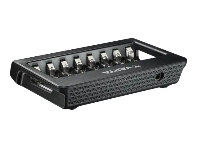 Varta LCD MULTI CHARGER+ - 4 Std. Batterieladegerät - (für 8xAA/AAA) + AC-Netzteil