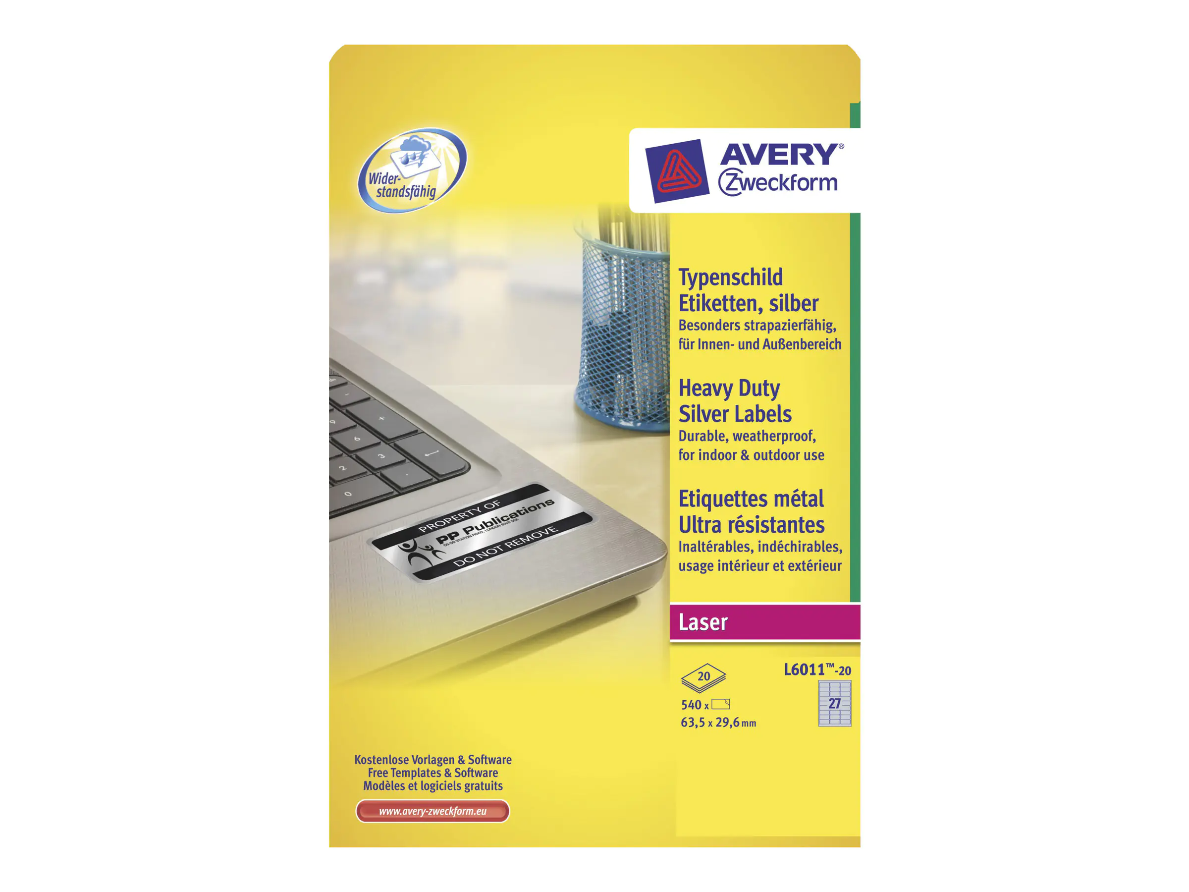Avery Zweckform A L6011-20