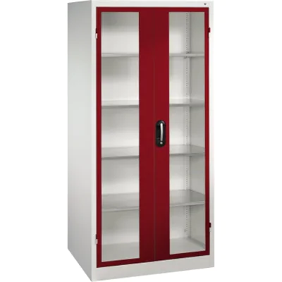 C+P Werkzeugschrank 8922055S10013 Fenstertür 1950x930x600mm lgr/rrt